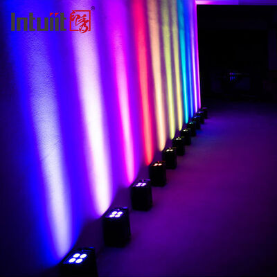 Профессиональный IP54 беспроводный DMX батарейка LED Par Light 4 * 12W RGBW 4-в-1 - дистанционное управление свадебным освещением