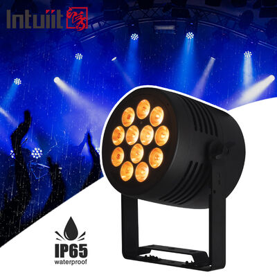 12*20W RGBWA+UV 6in1 LED Par Light IP65 Внешний водонепроницаемый DMX512 Сценический подсвет для свадебной вечеринки DJ