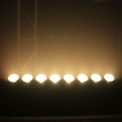 Светодиодные диджейские фонари 8x15W водонепроницаемая матричная стирка RGB COB светодиодная стеновая стиральная машина
