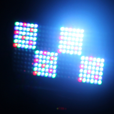 СИД этапа 240V производит эффект светлый свет приведенный строба полного цвета 36 w RGB атомный для партии шоу