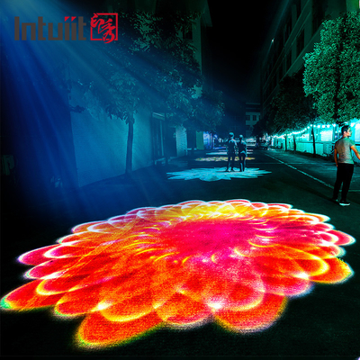 ландшафт улицы динамического логотипа репроектора света Gobo волны воды СИД 400W на открытом воздухе рекламируя свет