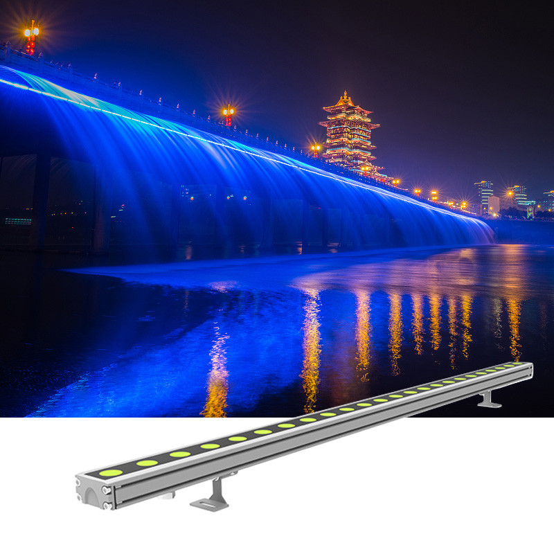 шайба стены СИД 24W DMX512 линейная освещает угол пучка 40° 0.3M 0.5M 1M