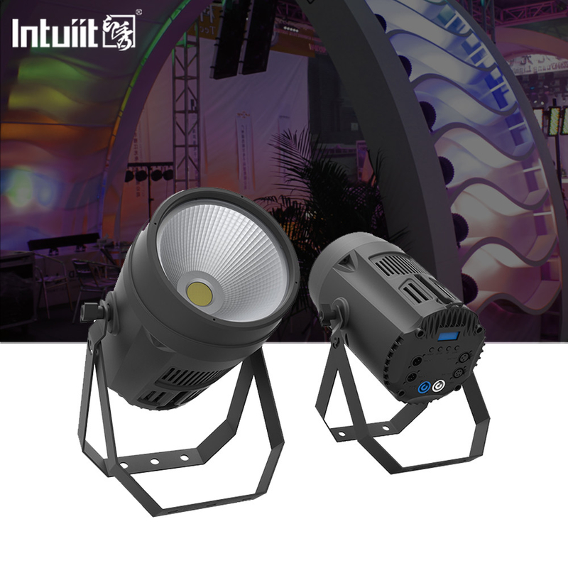 200 Вт COB LED Par Light Cool White 4 в 1 Стробный Сценарийный Свет DMX Управление DJ Диско оборудование Сценарийное освещение