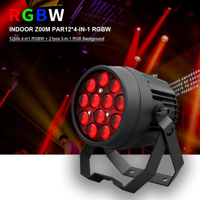 Алюминиевый сплав светодиодный плоский пар 12x10W RGBW 4in1 DMX512 для дискотеки вечеринка сцена свадьба концерт Театр эффект освещения