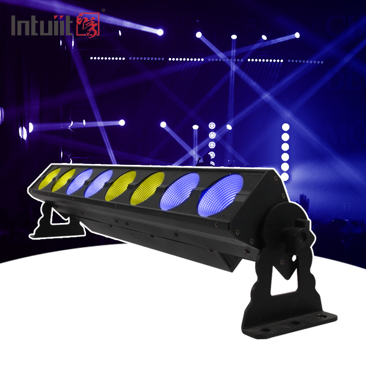 8x15W Внутренняя светодиодная полоска Pixel Bar Wash 3in1 Rgb Led Wall Washer Lights Для сцены Концертная свадьба