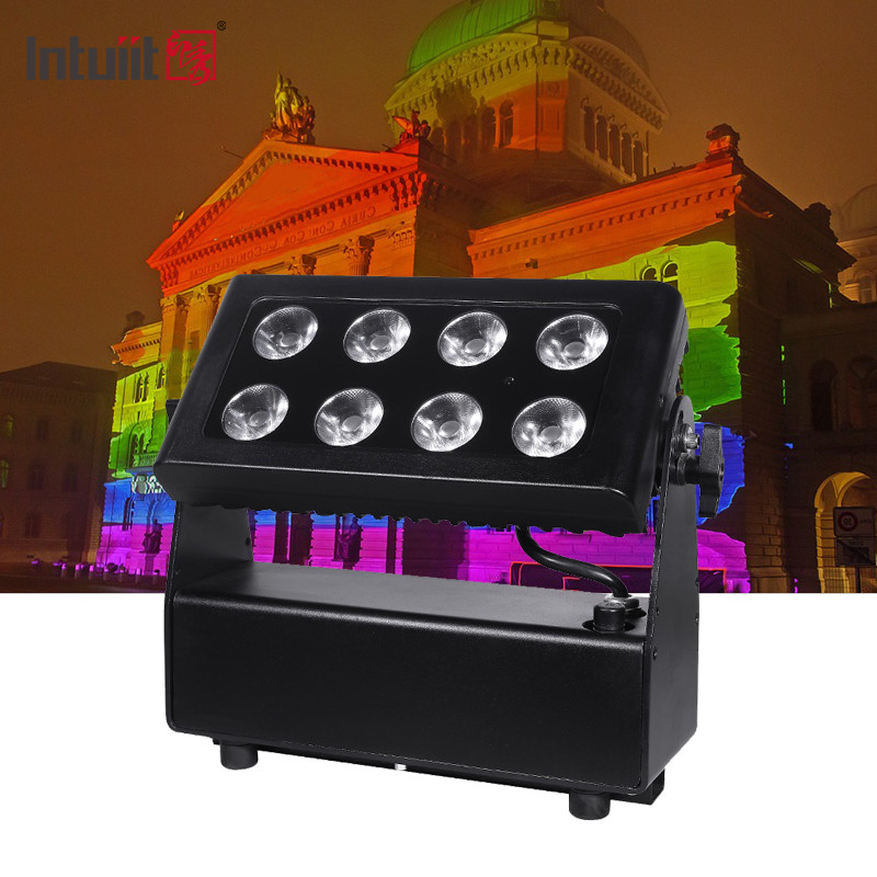 IP65 8x15w 4in1 светодиодный городской цвет наружной стиральной машины батарейный подводный свет для тематического парка