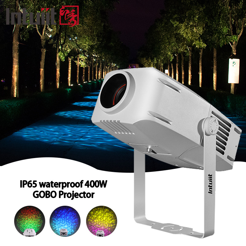 400w Внешний Красочный Водный Лампа Лед Ночной Клуб Эффект Свет Ip65 Водостойкий Ландшафтный Лампа Свет Гобо Проектор
