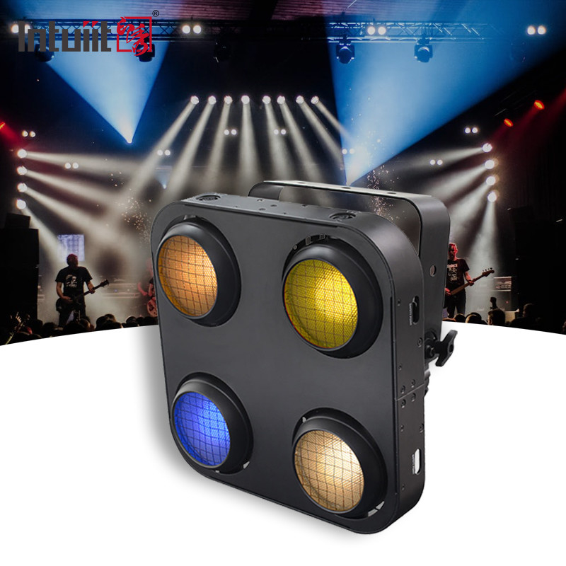 IP65 4x90w RGB Led Cob Audience Blinder Light Outdoor Waterproof 4 глазные жалюзи