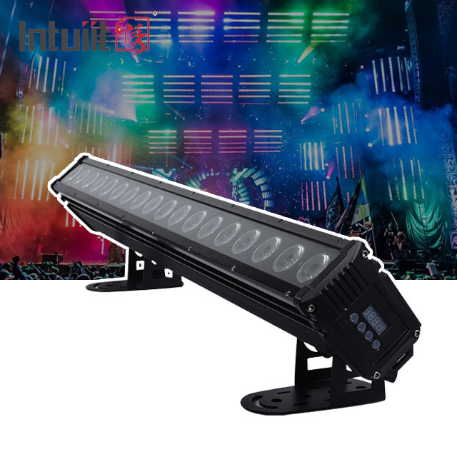 18x8W DMX512 RGBW 4 в 1 Стенная стиральная машина светодиодные фонари Наружные линейные фонари для освещения вечеринки