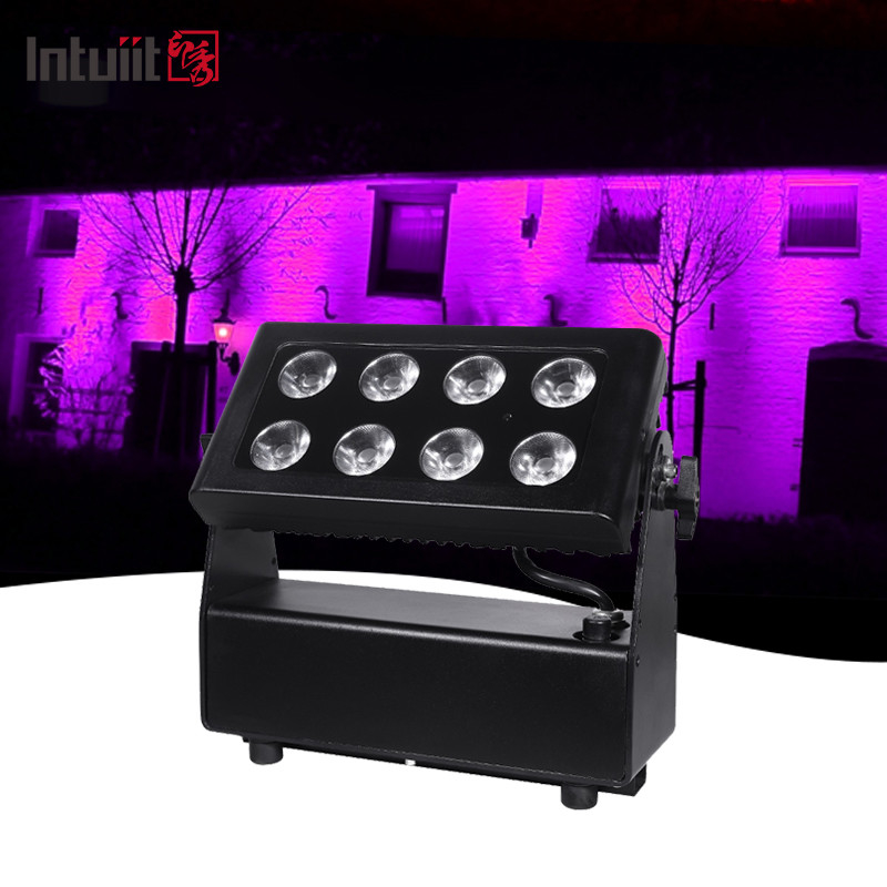 LED 12x15W RGBW Прожектор для стирки Сценарийное освещение DMX Управление водонепроницаемость IP65 Ди-джей Дискотека Наружный парк