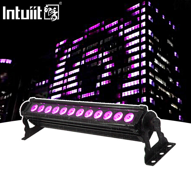 12X3W Внешний светодиодный стеновой стиральный аппарат IP65 водонепроницаемый DMX RGB светодиодный линейный стиральный свет Для архитектурного освещения фасадов зданий