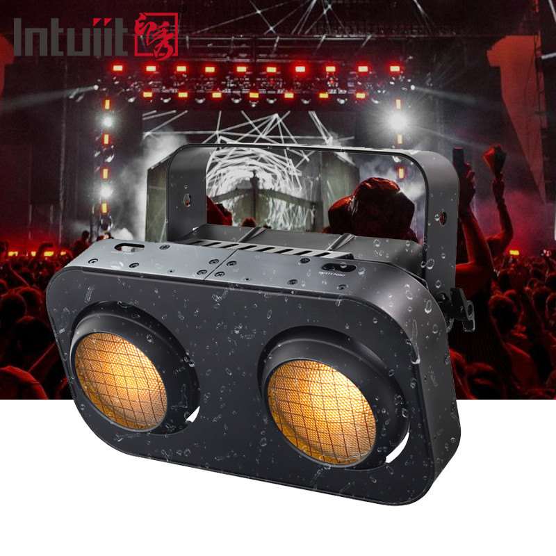 COB 2x90W Зрительская слепота 2 глазная слепота Сценический студийный свет Стробный свет