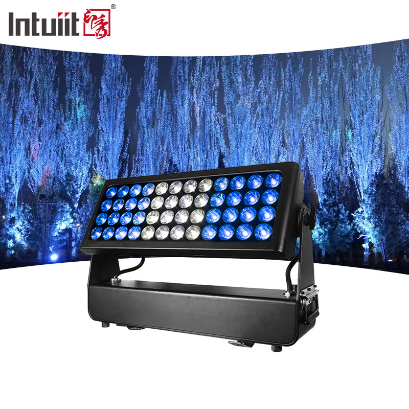 Высокая яркость IP65 1500W RGBW 4IN1 LED DMX Led Wash Light Внешний светодиодный городской цвет Архитектурный свет Светодиодный светодиодный свет