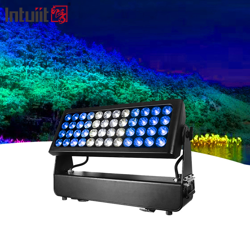 DMX512 1500W RGBW 4in1 IP65 водонепроницаемый DJ Свадебная сцена Городской стеновой стиральный аппарат Внешний светодиодный стиральный фонарь