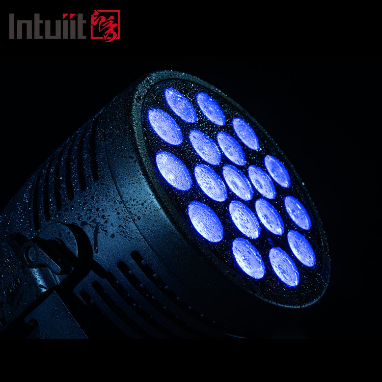 18*20w Led Par Can Light с переменной Rgbwa+Uv 6In1 для тематического парка