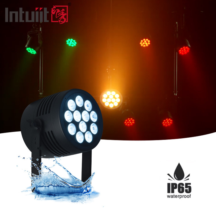 Водостойкость 12x20w RGBWA UV 6IN1 LED Par Light Внешний IP65 DMX512 Par Can Lighting Степной пара