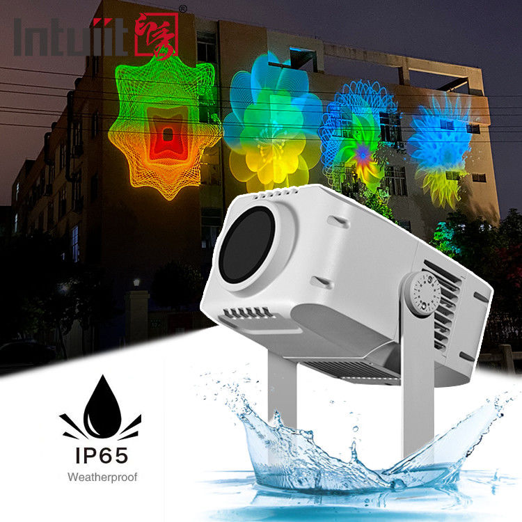100 Вт светодиодный логотип GOBO проектор IP65 водонепроницаемый DJ эффект свет для гостиниц Компании реклама