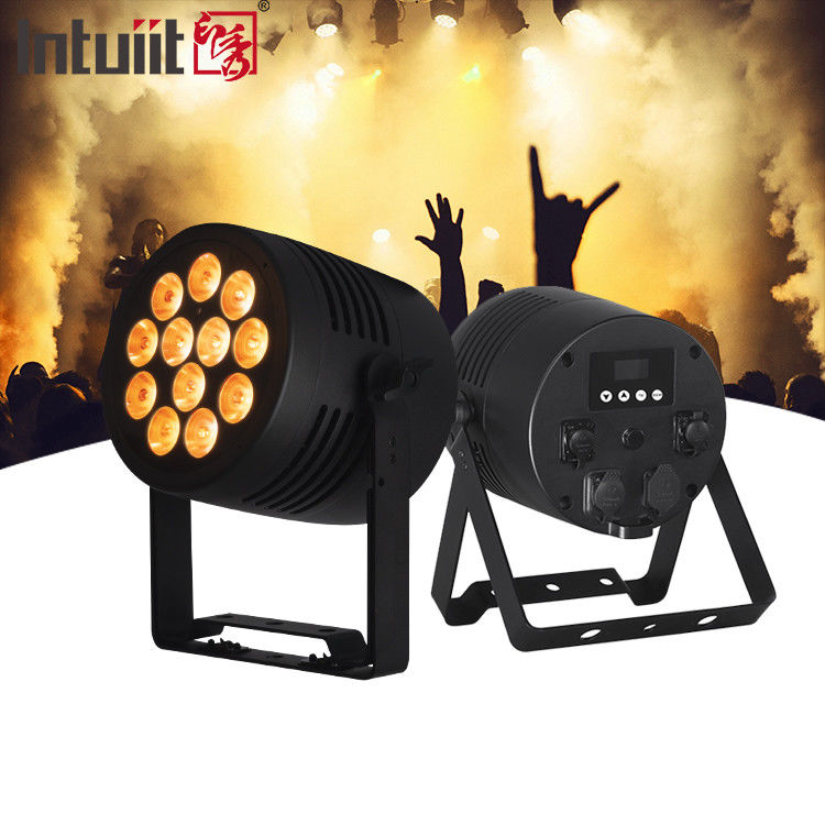 12x20W RGBWAUV 6in1 DMX Control LED Par Light DJ Club Сценарийное освещение
