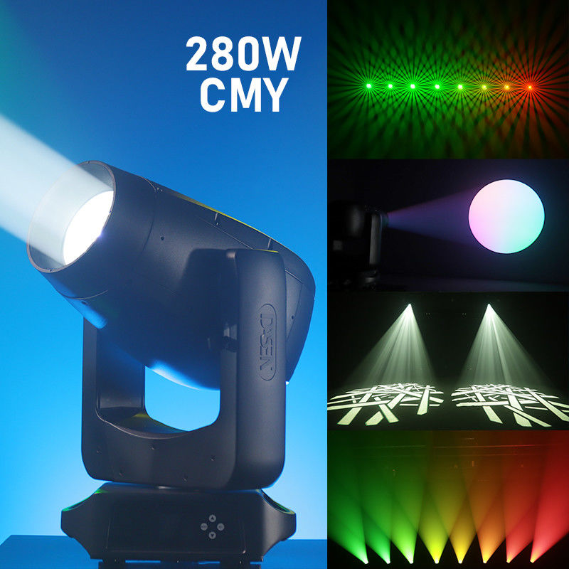 Концертная церковь 280w LED BSW Beam Spot Wash CMY IP66 Наружная передвижная голова Театральное событие Сцена светодиода для концерта
