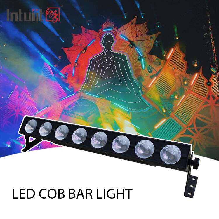 8x15w RGB 3in1 Pixel Bar LED COB Стенная стиральная лампа для бара Свадьба