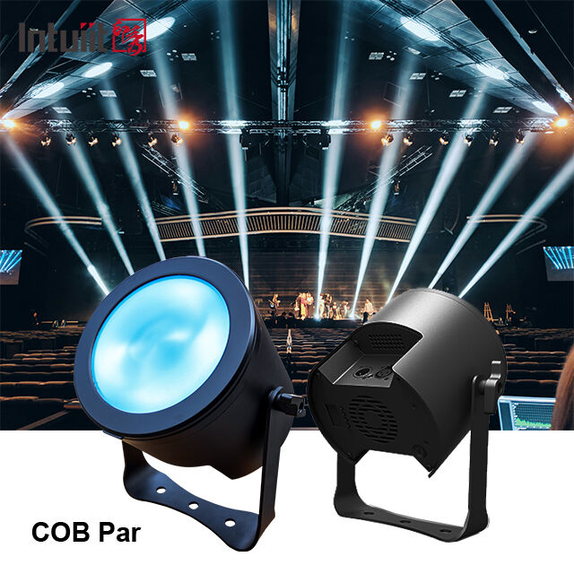 120 Вт COB Par Светильники с DMX Led Диско Диджей оборудование Свадебное освещение