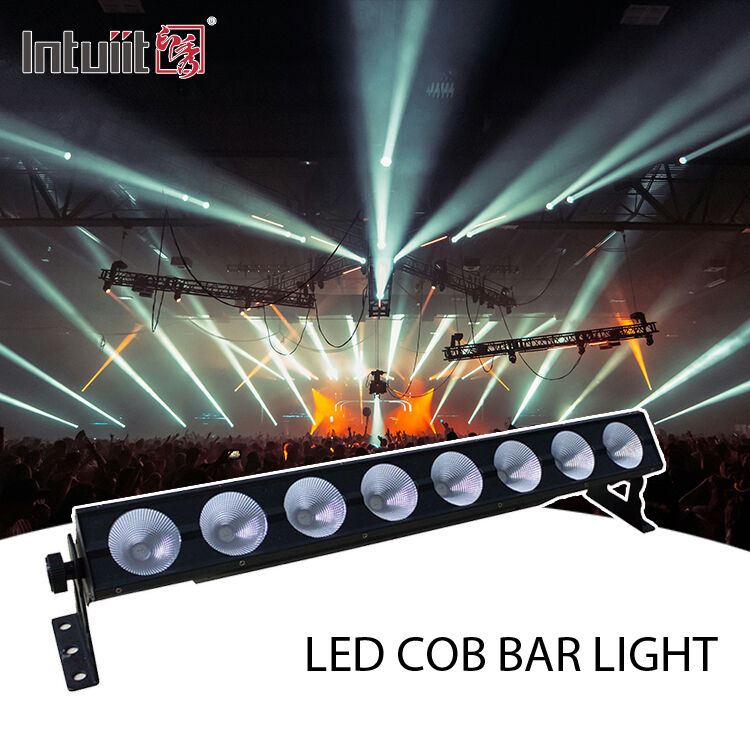 8*15W RGB Led Stage Lights Bar Dj Strobe Party Lights Bar 3 в 1 Wall Washer Light Indoor с управлением DMX Автопроизводство для церковного Рождественского свадебного танца