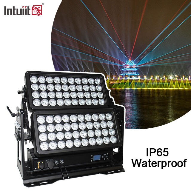 Оптовая продажа с фабрики 800 Вт светодиодный прожектор для улицы IP65 80x10 Вт RGBW 4в1 сценический проектор для прожектора для украшения города фасадный проект