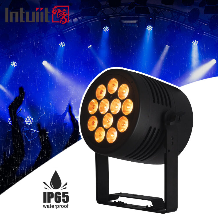 12*20W RGBWA+UV 6in1 LED Par Light IP65 Внешний водонепроницаемый DMX512 Сценический подсвет для свадебной вечеринки DJ