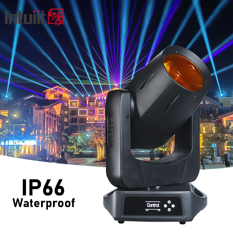 IP66 водонепроницаемая 100W CMY лазерная подвижная голова Ultra Narrow 0,8 градусов угол луча наружное сценное освещение DMX512