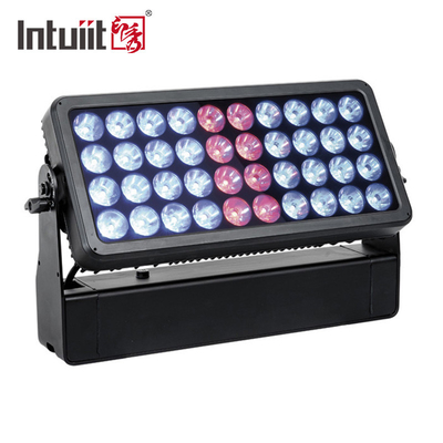 40x10w IP65 Открытый светодиодный ландшафтный прожектор Украшение здания DMX City Color LED Wash Lights