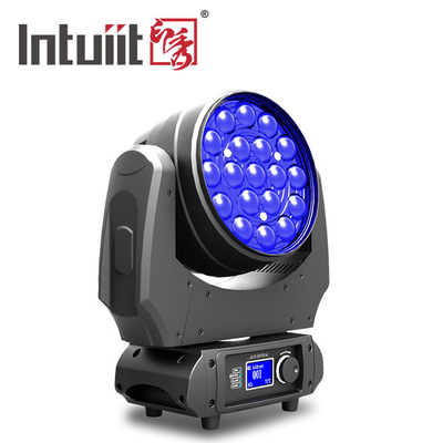 DMX512 сигналят двигая главный свет с широкоформатным 19*10W RGBW 4 в 1 голове мытья луча двигая