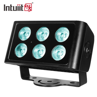 Свет потока мытья стены СИД 6X5W DMX RGBW для освещения цвета здания города проекта водоустойчивого на открытом воздухе