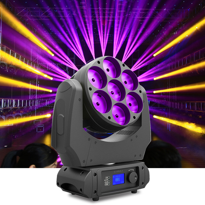 Светодиодные светодиоды с движущейся головой 7x40W 4 в 1 RGBW
