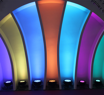 Мини водонепроницаемый 4 шт. RGB 3In1 Led Par Light Для вечеринки Диско-клуба