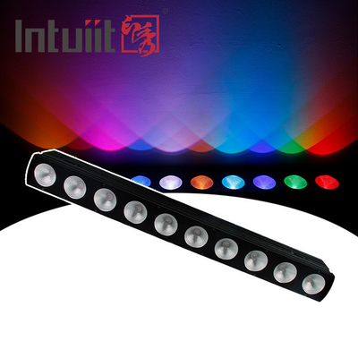 10* Tri 9W 3 в 1 Высокая яркость наводнительный свет Внешний Dmx512 Led Wall Washer Spot Light