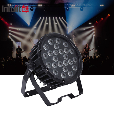 Профессиональный светодиод 82W RGB 24*Tri-3W Indoor DMX512 Slim Flat Led Par Light