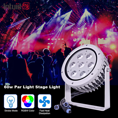 На открытом воздухе Ip65 Dmx 60w Rgbw привело света пятна ландшафта для сада