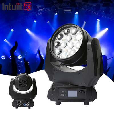 Светодиодные RGBW 4in1 сценические фонари передвижная голова ночной клуб DJ Сцена 12X10W светодиодный свет подсветка передвижная голова
