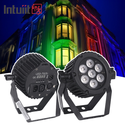 Свадебное вечеринка подсветка на сцене 7 штук 22W 3in1 RGB подсветка для дискотеки