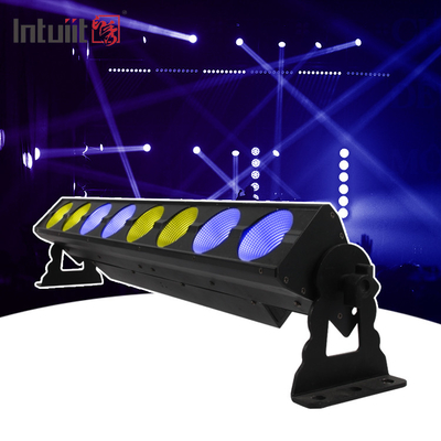 8x15W Внутренняя светодиодная полоска Pixel Bar Wash 3in1 Rgb Led Wall Washer Lights Для сцены Концертная свадьба