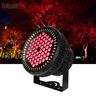 60*12W RGBW 4 в 1 IP65 водонепроницаемая наружная DMX 512 светодиодный свет для дискотеки Сцена свадебная вечеринка DJ