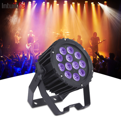 Внутренний 4-в-1 светодиодный мини-паровый свет 12x3w RGB Par Light Гостиницы