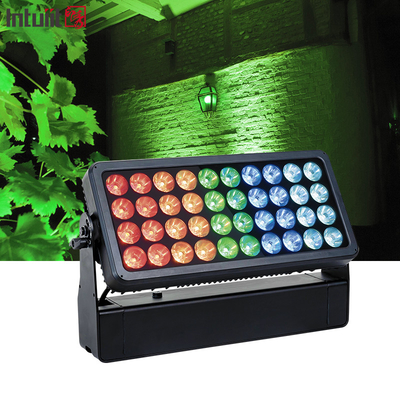 40x10W RGBW 4 в 1 светодиодный светофор IP65 водонепроницаемый светодиод DMX512 Управление DJ Диско оборудование Наружные выступления