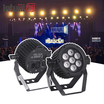 Светодиодный свет 7X22W RGB Алюминиевый DMX512 Светодиодный свет для свадебного мероприятия