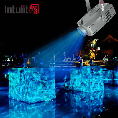 200 Вт водонепроницаемый светодиодный свет с эффектом водной волны DMX512 LOGO проектор Водный эффект освещения