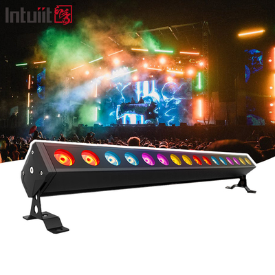 DMX512 RGBW светодиодный линейный стеновой стиральный светильник для архитектурного и фасадного освещения 16x5W наружная водонепроницаемая сценическая лампа
