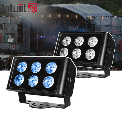 6x5W DMX RGBW 4 в 1 наружное светодиодное освещение для промывки стены