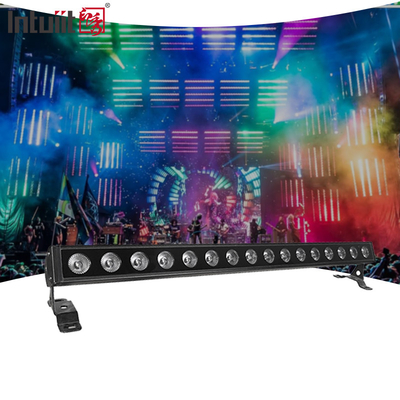 LED Bar RGBW 4 в 1 16x5W DMX LED Сцена Dmx512 Стенный стиральный станок Внешний Внутренний Диджей Дискотеки