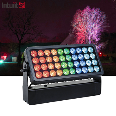 Наружное освещение DJ событий IP65 Citycolor Стенная промывка Сцена 40X10W RGBW 4 в 1 LED Стенная промывка Городской цветный свет