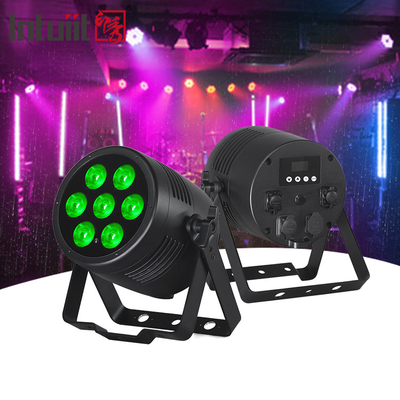 Наружный водонепроницаемый Rgbwa-uv 7x20W Dmx Led Par Can Light для наружного ландшафта
